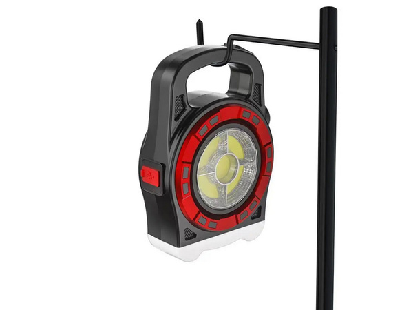 Torche solaire lumière led rechargeable portable powerbank réflecteur
