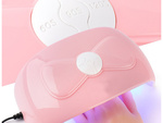 Uv nagellampe 18 led 54w hybride gele dual