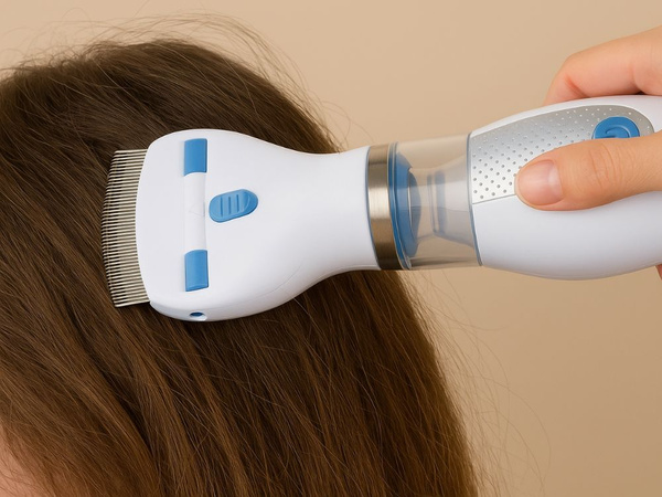 Lice comb removes fleas electric filter vacuum cleaner terminator