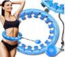 Súlyozott hula hoop fogyáskészülék állítható masszázs hoop