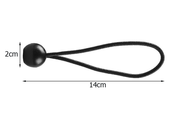 Juego de gomas con bola para fijar plendeka tension 10