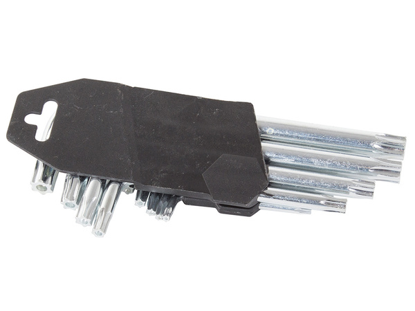 Klucze imbusowe imbusy 1,5-10 9 el zestaw torx