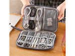 Travel organiser bag for cables and chargers