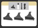 Corps barbe cheveux tondeuse barbier tondeuse rasoir ajustable