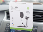 Bluetooth automašīnas raidītāja adapteris usb kabelis aux bt5.3 bass boost