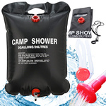 Solarbeheizte campingdusche 20l