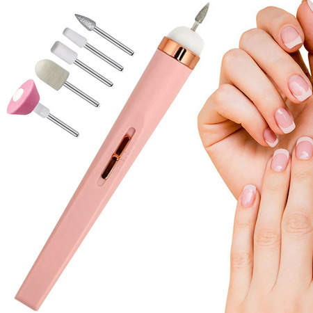 Cortador de uñas manicura cortador de cutículas pedicura usb