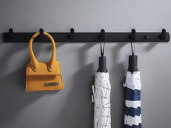 Koupelnový věšák na oblečení, ručníky, kuchyňská stěna loft wall 54,5 cm