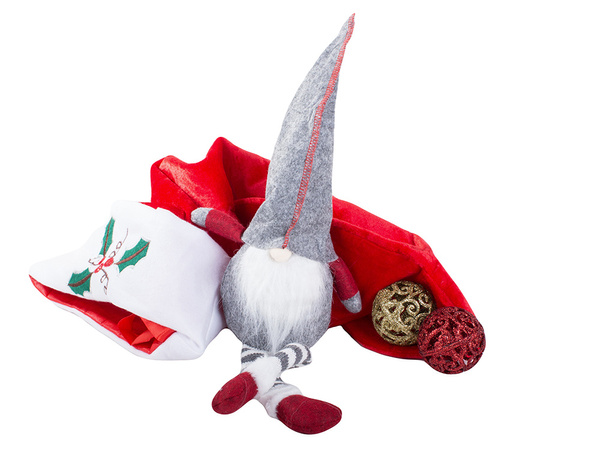 Ziemassvētku rūķis ziemassvētku rūķis zem ziemassvētku eglītes