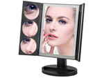 Led makiažo veidrodis didinantis 3x 5x 10x