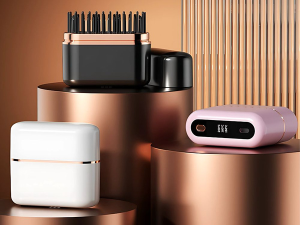 Haarglättungsbürste usb haarglätter temperaturregelung