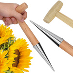 Plantare alege pentru plantarea bulbilor grădină skewer măsură din lemn