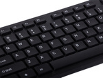 Tastatur und maus kabelloses mausset silent numeric usb