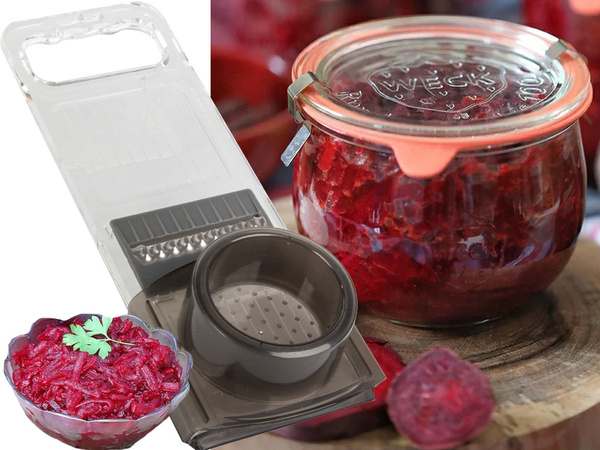 Griezējs dārzeņu un augļu griezējs rīvētājs mizotājs 6 asmeņi