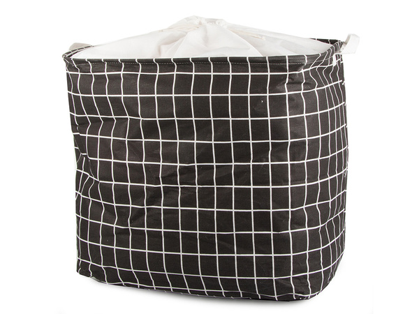 Folding basket for laundry toys large lockable