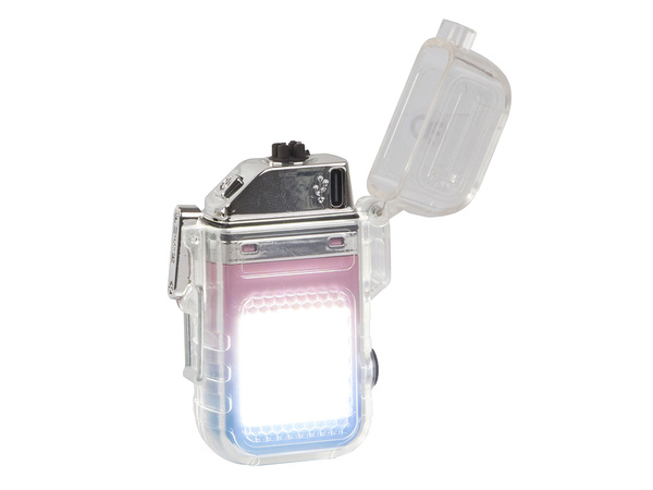 Elektromos íves plazma öngyújtó led fény kob usb vízálló