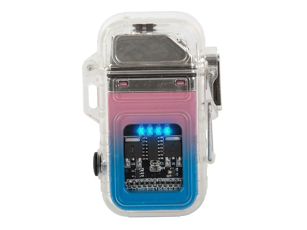 Lichtbogen plasma feuerzeug mit led licht cob usb wasserdicht