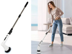 Electric rotating brush for cleaning tiles mop set cordless