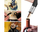 Tirbușon electric deschizător de vin tăietor