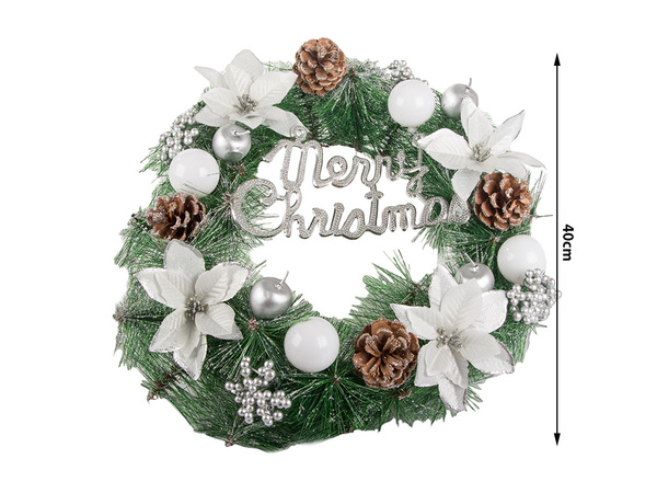 Ziemassvētku dekoratīvā virtene sienas apdare durvju apdare ziemassvētku rotājumi ziemassvētku rotājumi