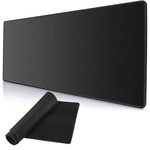 Gaming mouse and keyboard pad xl 80x30 cm anti-slip black