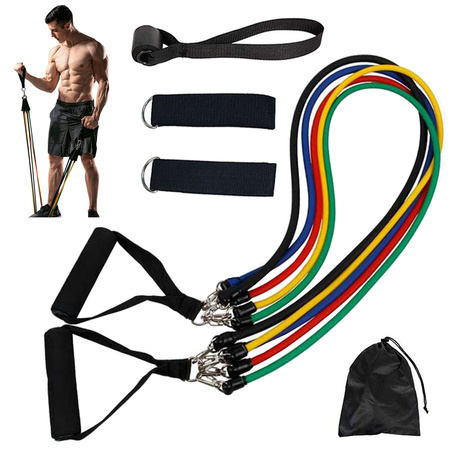 Benzi de exercițiu set de 5 benzi de rezistență expander