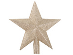 Jõulupuu kuusepallid jõulud kuldne glitter täht glitter 8 / 6 / 5