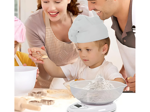 Elektroniline digitaalne kodaniku kaalu 5 kg lcd mõõtmisega olu