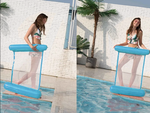 Saltea gonflabilă apă hamac înot scaun piscină lounger float mat