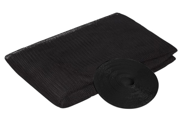 Black insect screen window netting 150x130cm