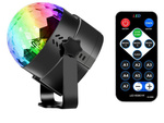 Disko krogla vodila reflektor rgb projektor