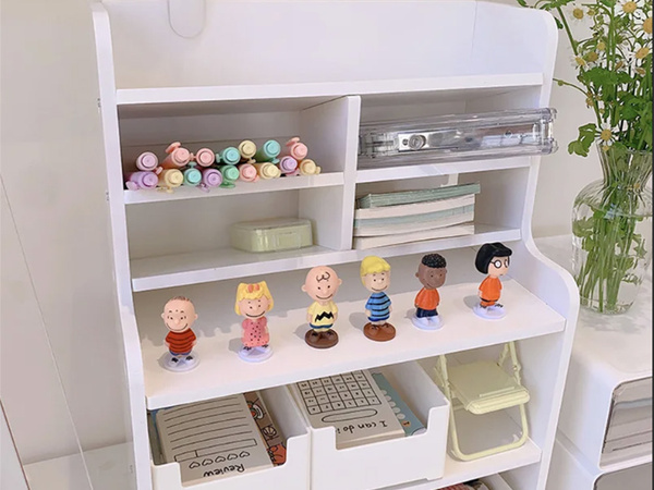 Organiser desk cabinet shelves bookcase