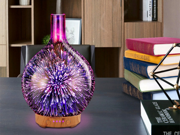 Увлажнитель воздуха ароматерапия аромат диффузор ночной свет rgb 3d
