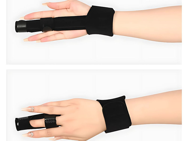 Pirkstu stabilizators auduma aproce ar velcro siksnu