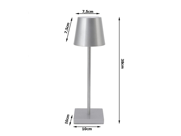 Table night light touch lamp 3 step high wireless usb
