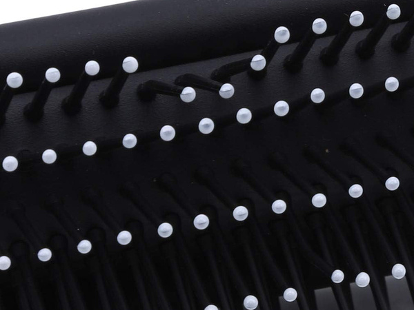 Hair brush folding mirror travel handy with mirror