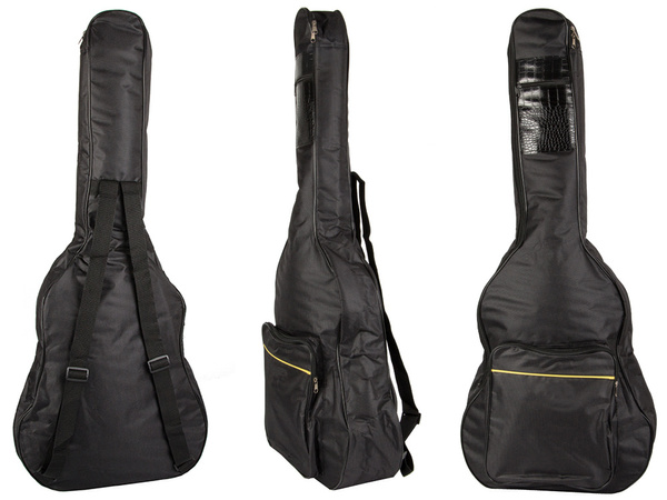 Estuche para guitarra clásica acústica con bolsillos tirantes soporte para guitarra