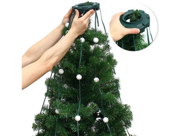 Sapin de noël rideau 64 led rgb