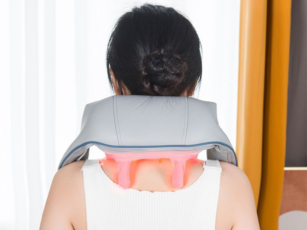 Nackenmassagegerät drahtlos nacken halsband körper erwärmung
