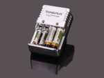 Rechargeable battery charger aaa aa battery pack