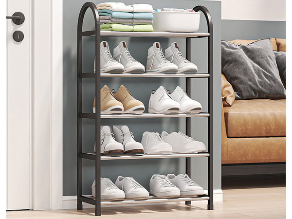 Shoe rack shoe organizer storeroom cabinet rack 5 levels large