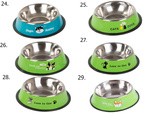 Bol en métal antiglisse pour chien 150ml