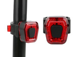 Fahrrad rücklicht 14 led für fahrrad rot licht stark hinten usb batterie