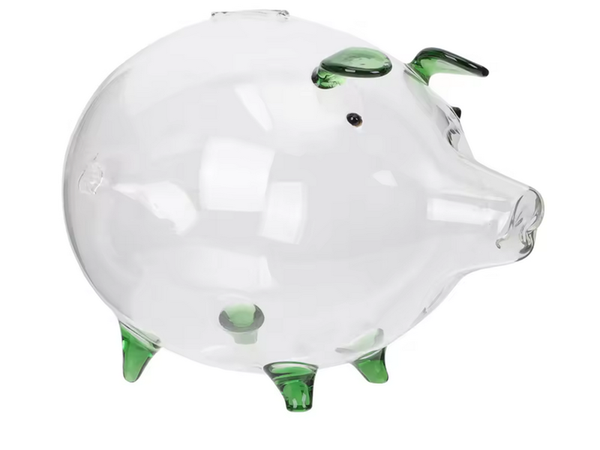 GRANDE TIRELIRE COCHON VERTE (48)