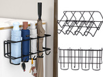Support en métal pour 4 parapluies avec 4 crochets organisateur en métal