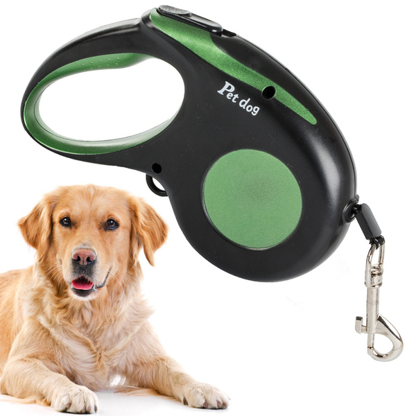 Lanyard automatic with locker block for dogs long strip 5m 15kg