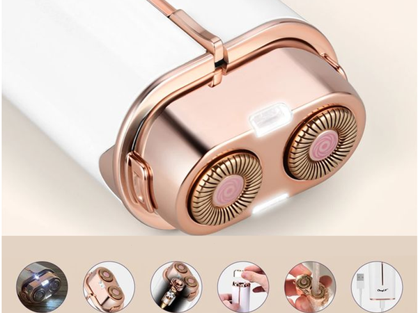 Shaver women's body epilator legs face eyebrows trimmer for women usb