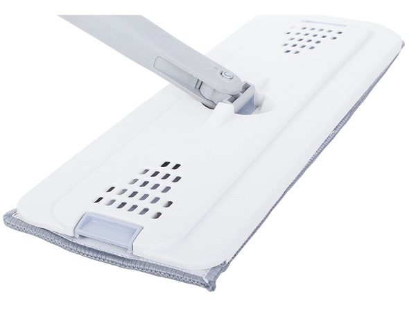 Balai plat rotatif seau d'essorage à deux compartiments