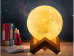 Lighting 3d moon light 8cm éjszakai fény