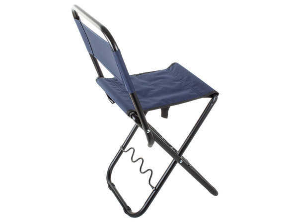 Ribiški stol zložljivo naslonjalo z ročajem